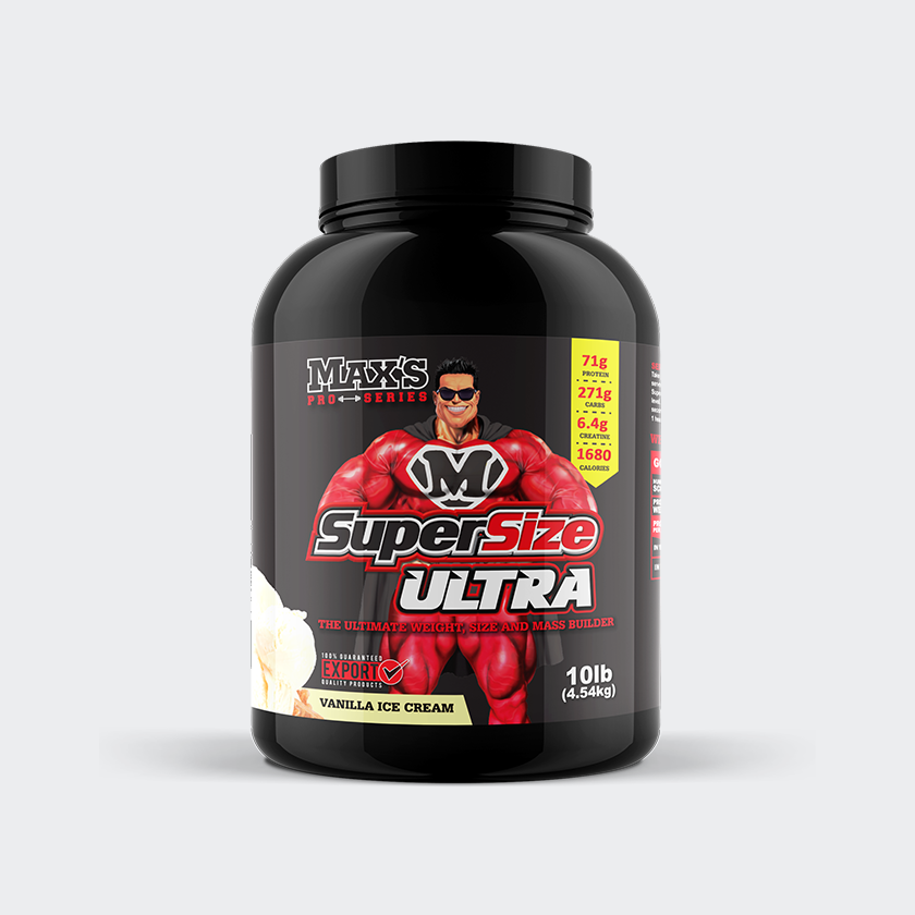 SUPERSIZE ULTRA (4,5KG/28 SER)/ULTIMATE MASS GAINER PROTEIN